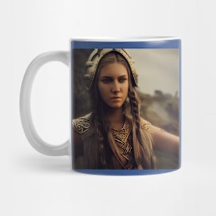 Viking Shield Maiden Mug